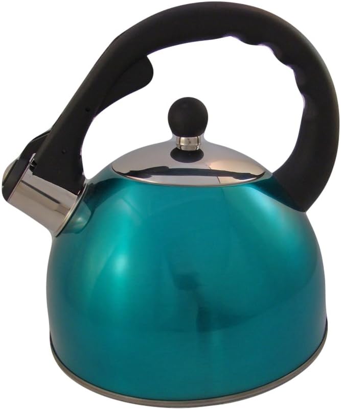 Whistling Tea Kettle in Teal Teakettles Kitchen & Dining