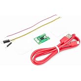 USB Debug Probe Kit for Raspberry Pi Pico - RP2040 Microcontroller with 3-Pin Debug Connector Cable and Clear Cover Case @XYGStudy