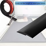 Zayejod 1M Black Carpet Edge Trim Self Adhesive PVC Laminate Floor view 5