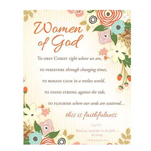 Amazon.com: "Women of God-Collection of Faithfulness" 1 Cor 16:13 ...