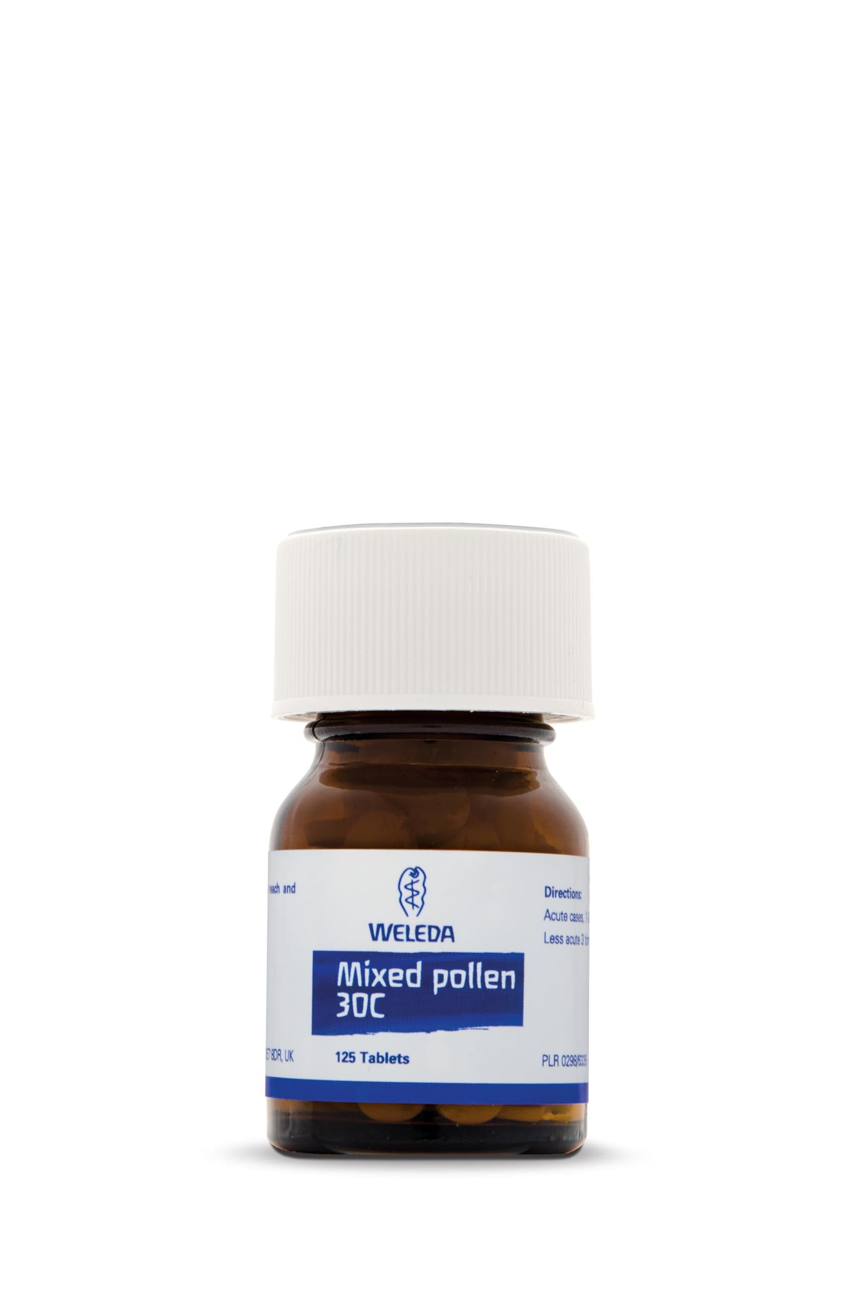 Weleda Mixed Pollen 30C, Homeopathic Medicinal Product for Seasonal Symptoms, Vegetarian, 125 Tabs