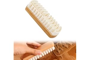 POOUTY Rubber Shoe Brush for Cleaning, Polish Eraser Suede Brush for Shoes Boots Sneakers Bags Jacket Purse Sofa (1)