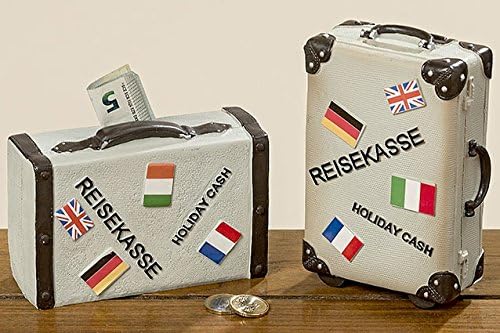 Scarica Gratis Images Set De 2 Stk Tirelire Valise Gris Trolley Tirelire Humoristique le plus cool salutations