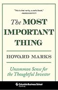The Most Important Thing: Uncommon Sense for the Thoughtful Investor (Columbia Business School Publishing)