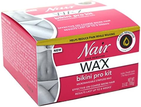 Nair Hair Remover Wax Bikini Pro Kit (2 Pack)