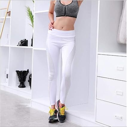 white yoga pants amazon