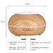 HUIRUI Aroma Diffuser 300ml Essential Oil Diffusers Cool Mist Ultrasonic Humidifier Aromatherapy Diffuser with 7 Changing Colors LED Lights for Home Yoga Office Spa Bedroom Baby Room