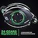 Sougayilang Baitcasting Reel,8.1:1 Gear Ratio Super Smooth Power, 12 + 1 Shielded Ball Bearings Anti-Corrosion Fishing Reel-Right Handed Reel
