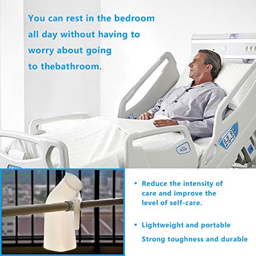 image for KEEPON Male urinals for Men Non Spill Urine Cups Hospital Bed Mens Por