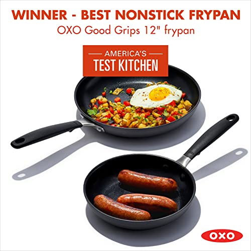 OXO Good Grips 8" and 10" Frying Pan Skillet Set, 3Layered German