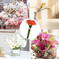 Softflame Artificial/Fake/Faux Flowers - Calla Lily