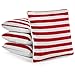 Tailgating Pros Stars & Stripes Pro-Style Cornhole Bags Two-sided Slick & Stick Resin-filled Suede and Duck Canvas Set of 8