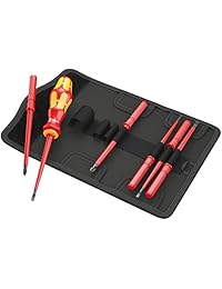 Conjunto de bolsa de hojas intercambiables aisladas Wera KK VDE 60i 7 (ranura PH), 7 piezas