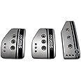 Sparco 037879IT01 Pedal Set (Settanta Short Silve)
