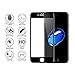 IMABAO iPhone 7 Full Coverage Tempered Glass Screen Protector - Black (Black)