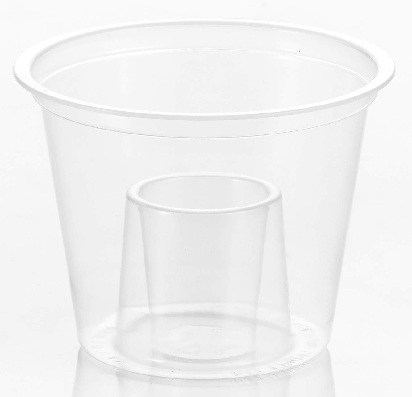 50 Bomb Shots Jagerbomb Glasses 25ml 60ml CE Marked Polypropylene Disposable Cups