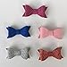 Glitter Faux Leather Fabric Sheets- 6 Pieces Assorted Colors A4 Size Precut Shiny Superfine Canvas Back for Bag Making, Hat Making, Hair Crafts Making, Jewelry Making, Sewing, Shoe Making