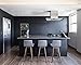 Abyssaly Black Wood Wallpaper 17.71 Inch X 196 Inch Peel Stick Countertops, Authentic Wood Look, Durable, Thickening Home Office