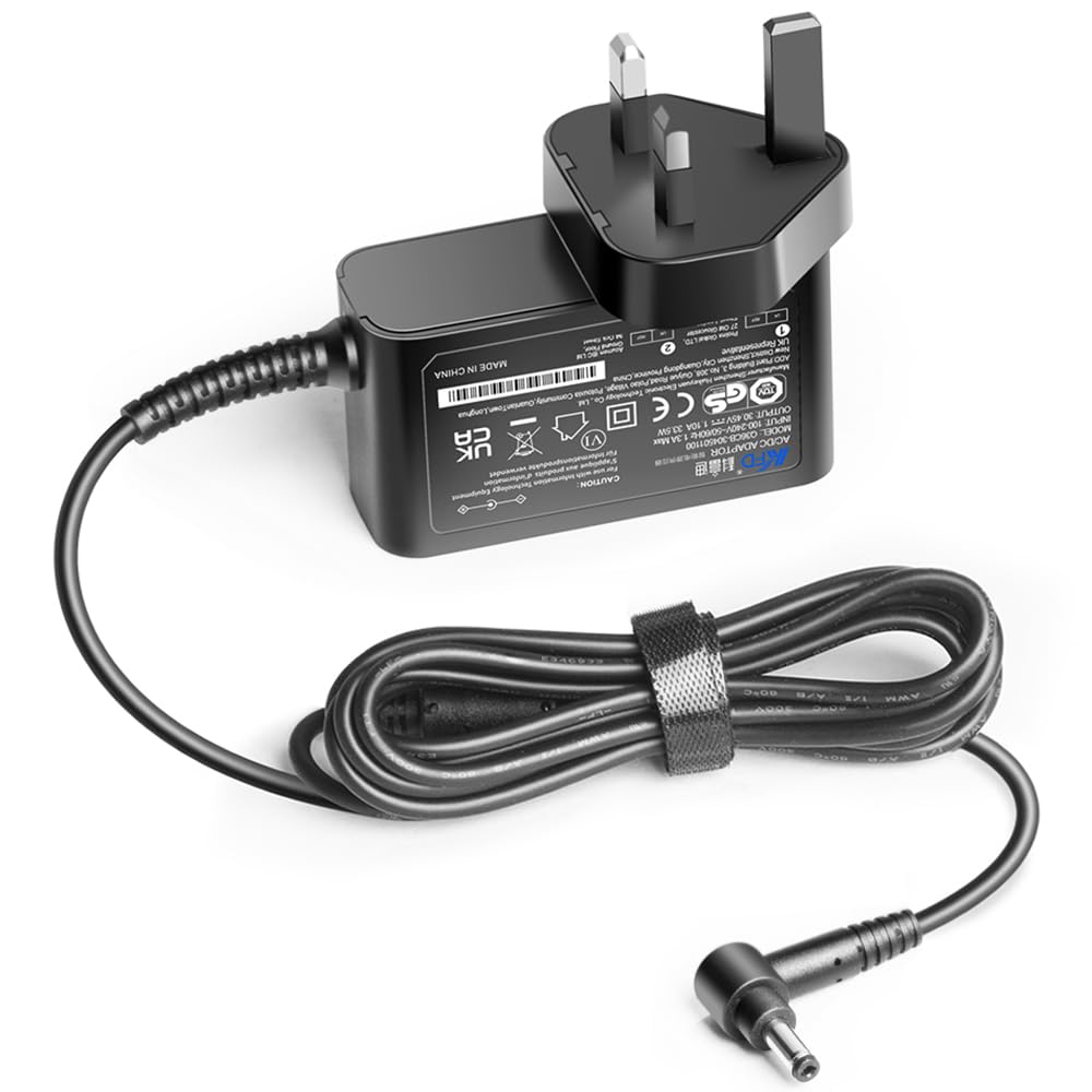 Dyson Charger,KFD Replacement Charger for Dyson Cordless Vacuum Cleaner Dyson Cyclone V10 V11 V12 V15 Detect SV12 SV14 SV22 SV20 969042 969350 217160 Handheld Hoover Spare Power Adapter Cable 30.45V