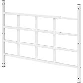 Prime-Line Adjustable 4-Bar Window Security Grill, White, 23-1/2 to 38 in. | Home Security and Child Safety, 23-1/2 In. to 38 In., 1 Set