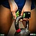 The Gripper Glove | Fit Four Callus Guard Fitness Gloves for WODs, Weightlifting & Cross Training Athletes - Enhanced Silicone Grip Palm (Green, Small)