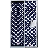 LockerLookz Locker Wallpaper - Navy Quatrefoil Print
