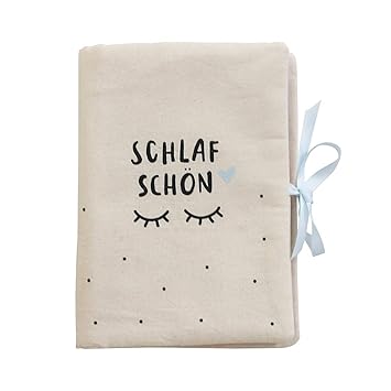 Odernichtoderdoch | Das kleine Buch der Schlaflosigkeit | Blau - mit Schutzhülle aus Stoff - 14,8 x 21 cm
