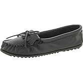 Minnetonka Women's Deerskin Kilty Moccasin