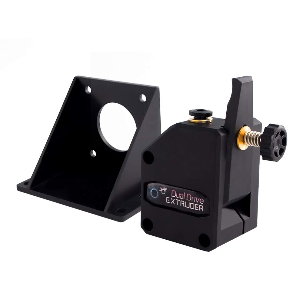 iMetrx Dual Drive Extruder Bowden Dual Gear for Creality Ender 3, Ender 3 v2, Anycubic Mega 3D Printer