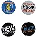 Arrested Development - Classics 4-Piece Button Set