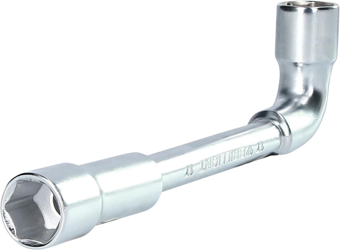 BRILLIANT TOOLS BT015017 Double Socket Wrench, Offset, 17 mm [Powered by KS Tools]
