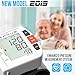 Blood Pressure Monitor Wrist Cuff - Digital BP Monitor - Fully Automatic Accurate Wrist Pressure Monitor for Home - Wrist BP Machine with Large LCD Display Carrying Case 2AAA (White) (White) (Grey)