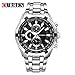 CURREN New Men's Calendar Quartz Casual Fashion Black Dial Wrist Watch 8023G