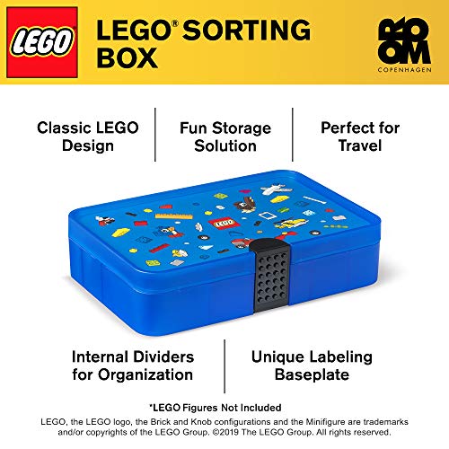 Room Copenhagen, Lego Sorting Box Brick Storage with Organizing
