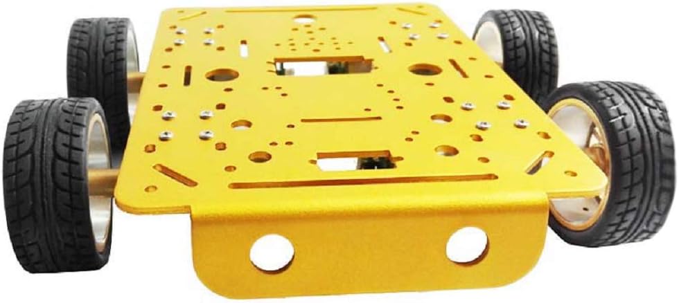 Amazon Almencla 4wdスマートロボット車シャーシ 組み立てロボットカーキット 4wd Rcおもちゃ 全2サイズ 9vコードホイールモーター プログラミング ロボティクス おもちゃ