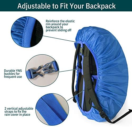 Unigear Funda Impermeable para Mochila 15~90L Cubierta de Bolsa Bolso  Protector de Lluvia para Camping Senderismo Excursionismo Acampada y  senderismo Accesorios para mochilas