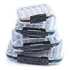 Maxcatch-Two-sided-Waterproof-Fly-Box-Slit-FoamEasy-Grip-Foam-Fly-Fishing-Box