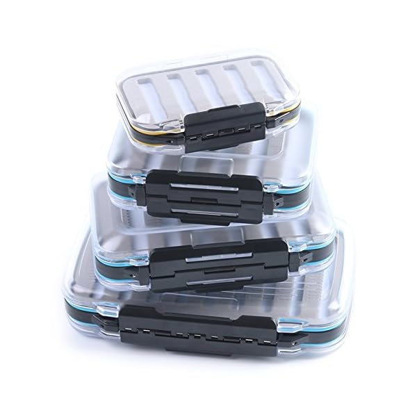 Maxcatch-Two-sided-Waterproof-Fly-Box-Slit-FoamEasy-Grip-Foam-Fly-Fishing-Box