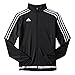 adidas Women's Tiro 15 Training Jacket, White/Black, Medium