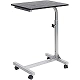 Zcx Adjustable Portable Notebook Desk Sofa Side Table for Studying Reading Breakfast Table Movable Lifting Bed Side Table (Co