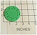 Casino Poker Chip Cookie Cutter and Stamp #1291