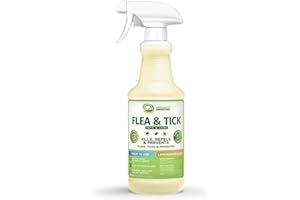 Mosquito Magician Pet Flea and Tick Spray for Home – Indoor and Outdoor Flea and Tick Spray for Carpet, Furniture, Bedding, C
