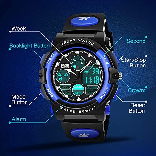 kids sports digital watch