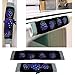 Kitchen Appliance Handle Covers with Grape Design Set of 2