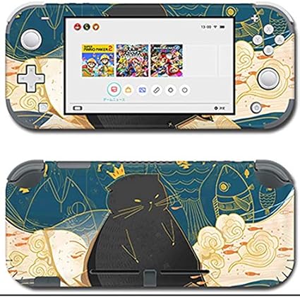 Blour Autocollants De Protection De Couleur De Chat De Peau D Ecran De Vinyle Pour Nintendo Switch Lite Ns Console Nintend Switch Lite Skins Amazon Fr Informatique