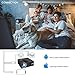 Projector, COFUN Video Projector 2800Lux, Full HD Projector with 170″ Projection Size, Projector Support 1080P HDMI USB VGA AV Headphone Jack, Compatible Laptop DVD PS4 Amazon Fire TV Stickthumb 1