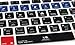 HRH Logic Pro X Functional Shortcuts Hotkey Silicone Keyboard Cover Skin for MacBook Air 13,for MacBook Pro13/15/17(with or w/Out Retina Display,2015 or Older Version),for iMac Older,USA and European