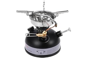 Rofawee Portable Camping Mini Gasoline Stove Liquid Fuel Alcohol Diesel Oil Stove