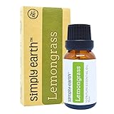 Lemongrass Essential Oil by Simply Earth - 15 ml, 100% Pure Therapeutic Grade