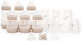 MAM Easy Start Anti-Colic Bottle Starter Set 6x Bottles Soother 0-2M